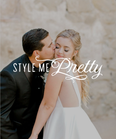 Ashley Burns featured in Style me pretty