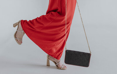 Personal trainers walking on street