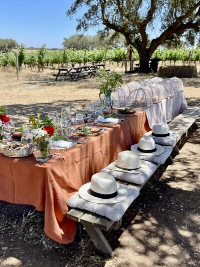 A person eating nachos in a restaurant