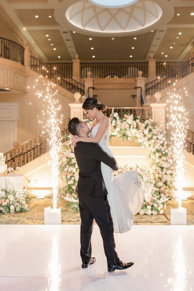 Rainy day wedding in livermore, california