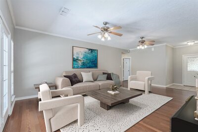 3 bed 2 bath home for sale in Muenster Living room photo