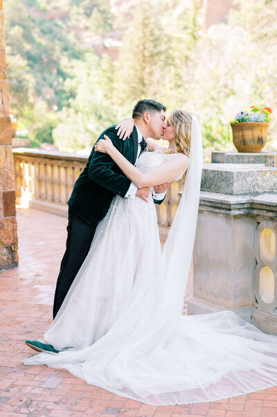 Bride to be walking and holding bouquet at beautiful location in the DMV