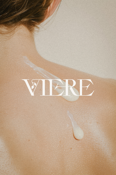 viere skin care logo created by brand designer Marta Custic from Studio Stoked