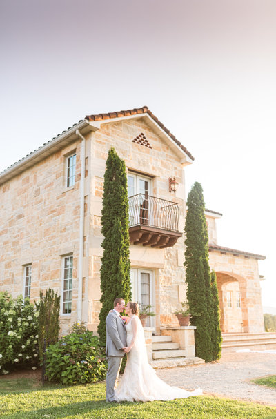 Purple & Teal Villa Nove Vineyards Summer Wedding-32