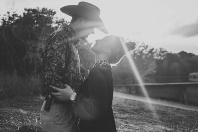 Couple  looking at each other
