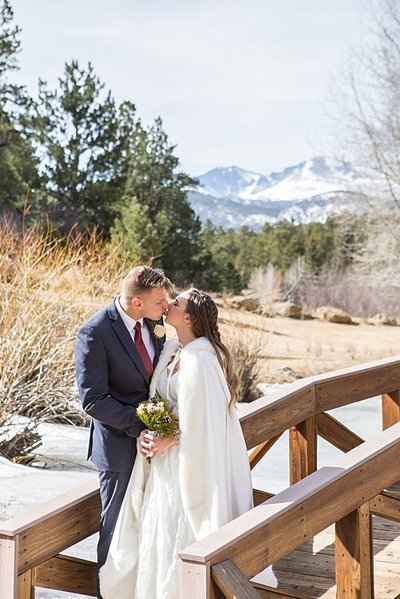 Mountain Elopement Colorado at Black Canyon Inn in Estes Park