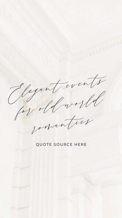 quote in elegant script font
