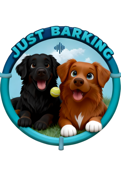 Logo of Just Barking, the smaller sister event of Just Woofing