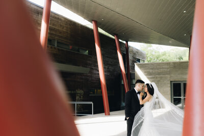 Long Island wedding couple