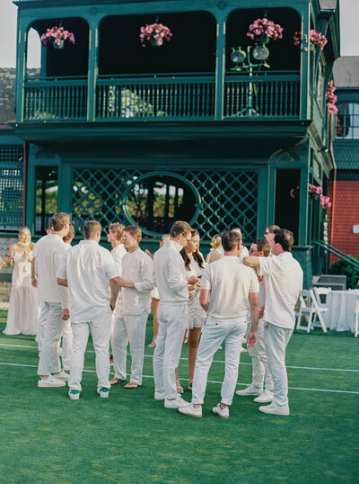 Tennis Hall of Fame Newport RI Wedding Photographer 