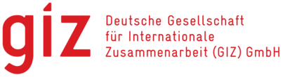 Logo of giz: Deutsche Gesellschaft für Internationale Zusammenarbeit (GIZ) GmbH. One of the international references of Envidatec.