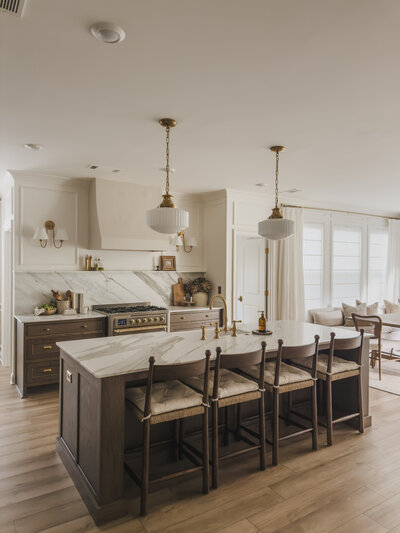 After the basement flooded, Alexis needed to gut the space and restart, she decided on Elite Vinyl floors for the refinished space