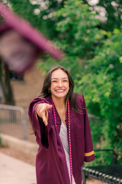 DSHS Senior - Graduate 2023. Photo taken by Dripping Springs Texas based Lydia Teague Photography.