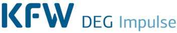 Logo of KfW DEG Impulse. One of the international references of Envidatec.