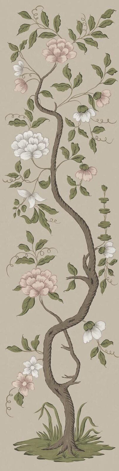 Drottningholm Tree Parchment Detail