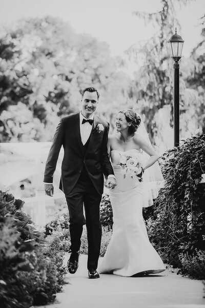 wedding photos at Coffee Oysters & Champagne Bar in Toronto