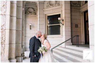Courthouse elopement at Westmoreland county courthouse in Greensburg, PA