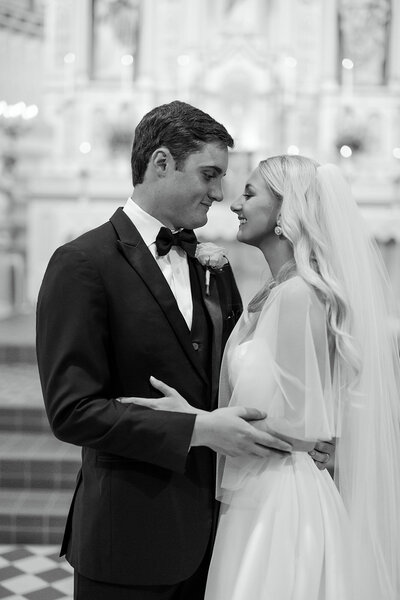 Bride and groom celebrating their luxury wedding | Something Borrowed