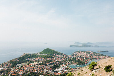 Panoramic view of Dubrovnik