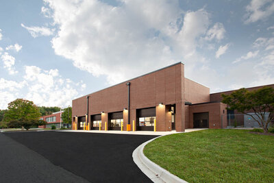 Blue Ridge Community College Spearman Addition, built by Cooper Construction