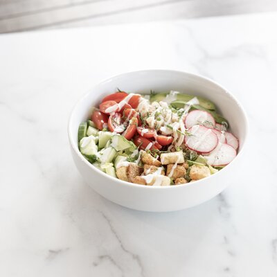 Dinner worthy garden salad