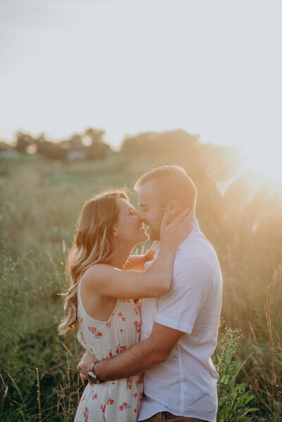 Gabe McMullen Photography portrait of Longwood Gardens engagement session