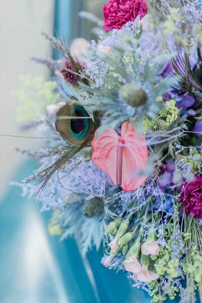 Photo mariage couple sous saule pleureur Normandie
