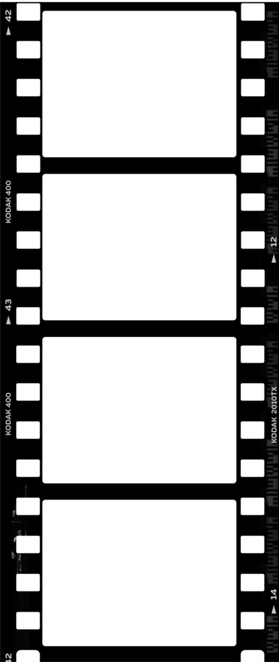 black film strip