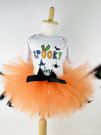 Spooky One Halloween Tutu