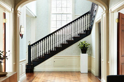 A featured project in Boston Home Magazine, showcasing a thoughtfully designed space that blends historic details with modern interiors.