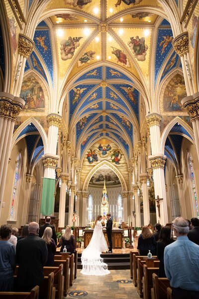 Notre Dame Basilica wedding