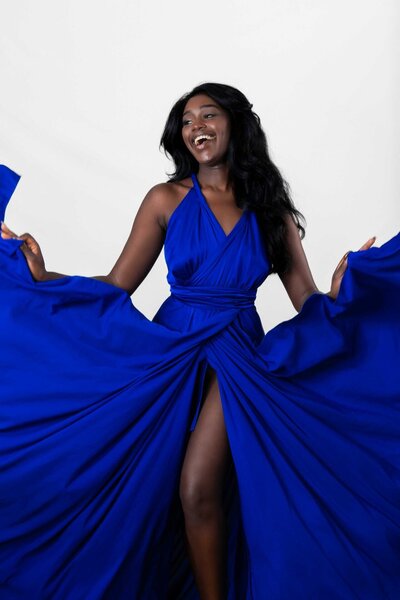 Flying Dress Bleu Roi
