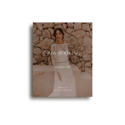 Elegant Instagram post template for photographer