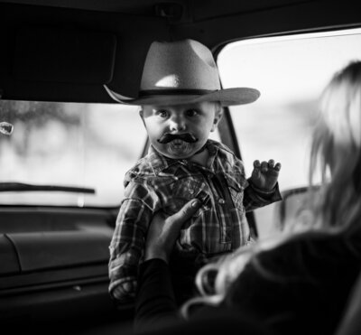 Ranching little cowboy, future farmer of America. Central coast cowboy. Cowboyfornia.