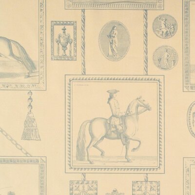 Nile & York_Equestrian Toile_Pale Blue_AP22110