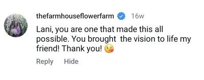Farmhouse flower farm branding and website design