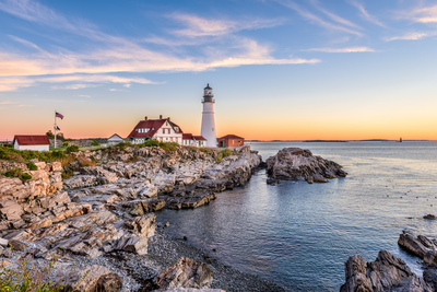 lighthouse view on group cruises planned by GG Mack