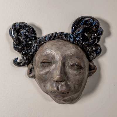 Michelle-Spiziri-Abstract-Artist-Ceramics-Masks-In-Meditation
