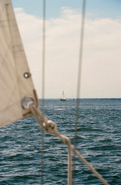 sail boat on the water