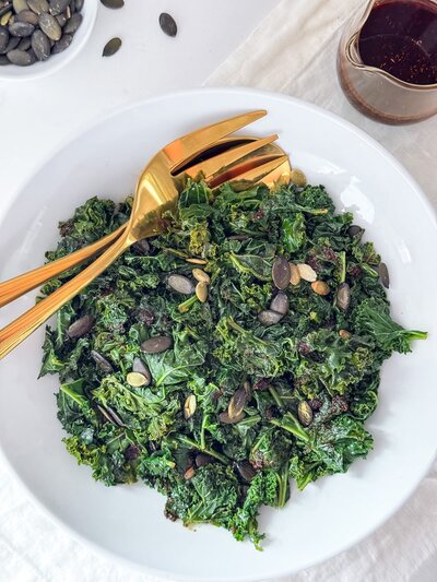 steamed-kale-with sweet-chili-ginger-sauce-chelsea-l-allard