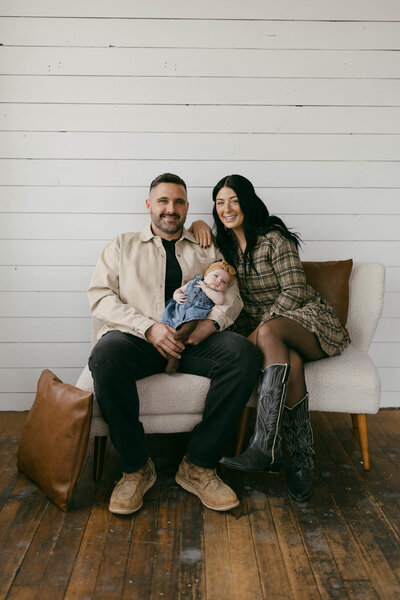 family portraits in a studio in seattle washington