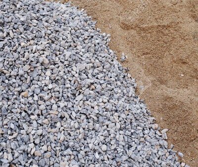 Gravel and sand both sale at Rubicon Steel