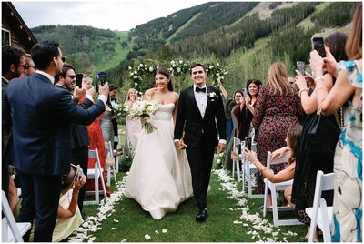 Wedding in Beaver Creek Colorado