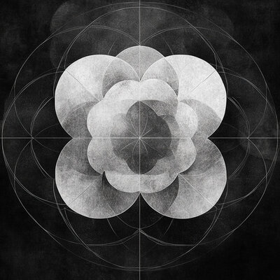 Sacred geometry pattern representing lunar cycles and personal transformation in Module One of the Timing is Everything course by Lidia Ranieri