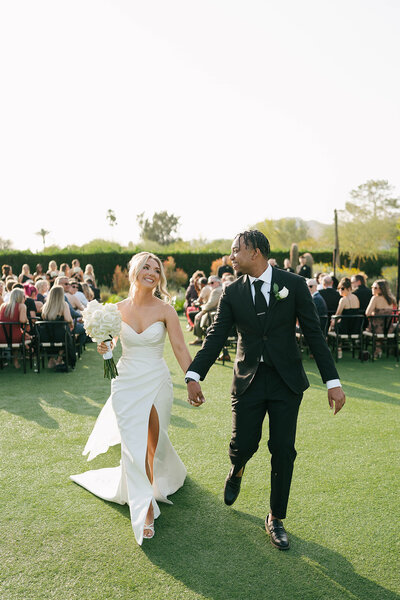 Modern wedding couple in Scottsdale, styled by J.Starr Wedding Company