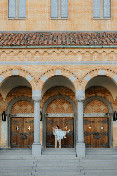 A couple nose to nose.