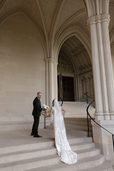 bride putting shoes on for elopement