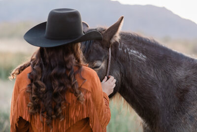 Carmel Valley woman and her horse