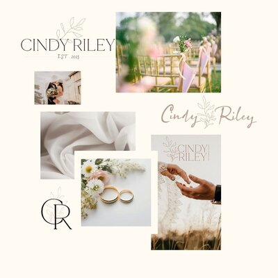 luxury brand for wedding moodboard
