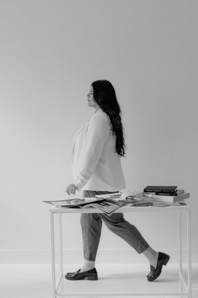 Image of the brand designer, Veronica Walking.